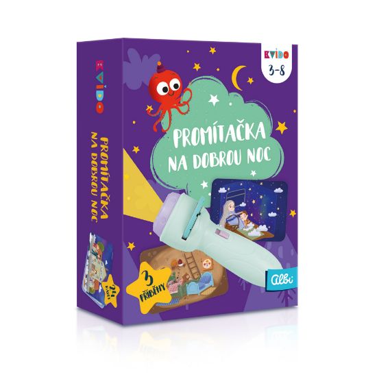 Obrázek Kvído - Zelená promítačka na dobrou noc