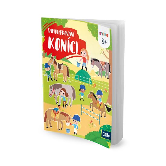 Obrázek Kvído - Samolepkování: Koníci