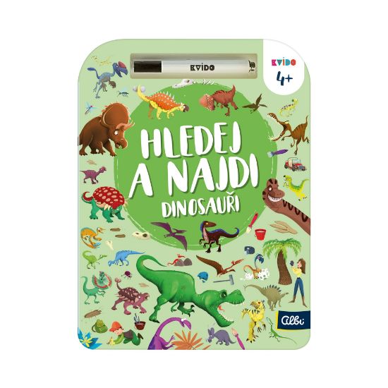 Obrázek Kvído - Hledej a najdi: Dinosauři