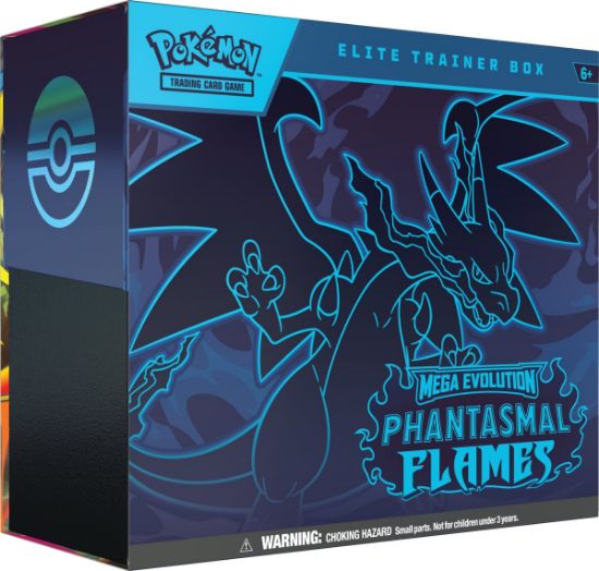 Obrázek Pokémon Mega Evolution Phantasmal Flames Elite Trainer Box