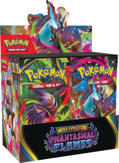 Obrázek Pokémon TCG: Mega Evolution - Phantasmal Flames Booster Box