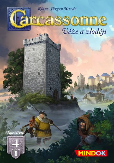 Obrázek Carcassonne rozšíření 4: Věže a zloději (2025)
