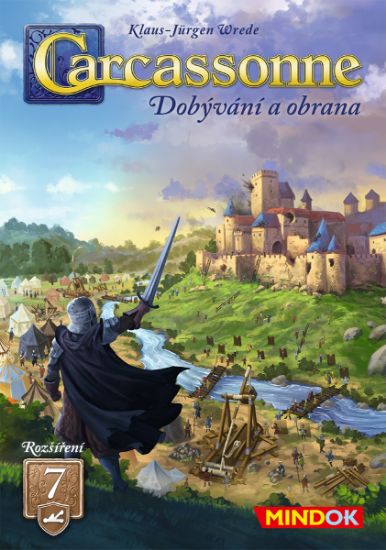 Obrázek Carcassonne rozšíření 7: Dobývání a obrana (2025)