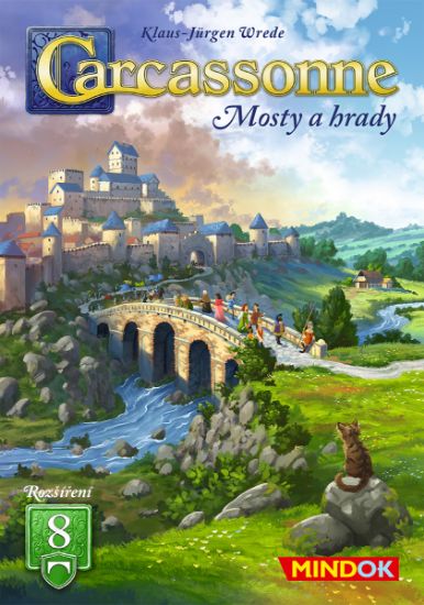 Obrázek Carcassonne rozšíření 8: Mosty a hrady (2025)