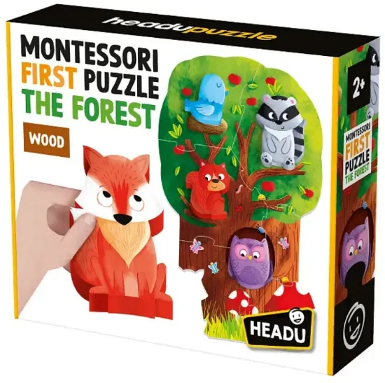 Obrázek HEADU EN: Montessori Moje první puzzle - Les