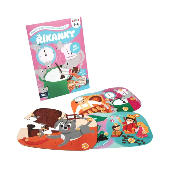 Obrázek Kvído - Karty a puzzle pro mluvicí tablík: Říkanky