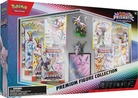 Obrázek Pokémon TCG: SV8.5 Prismatic Evolutions - Premium Figure Collection