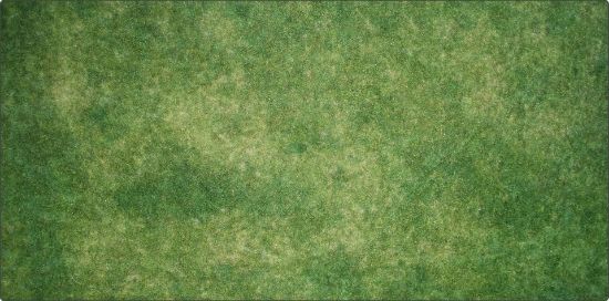Obrázek Herní podložka (playmat) 120 x 90 cm (4'x3') - různé motivy  (neoprenová, obšitá, playmat) Grass (tráva)