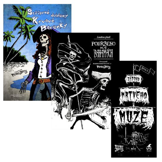 Obrázek Pirate Borg - Hra na hrdiny: Sada dobrodružství