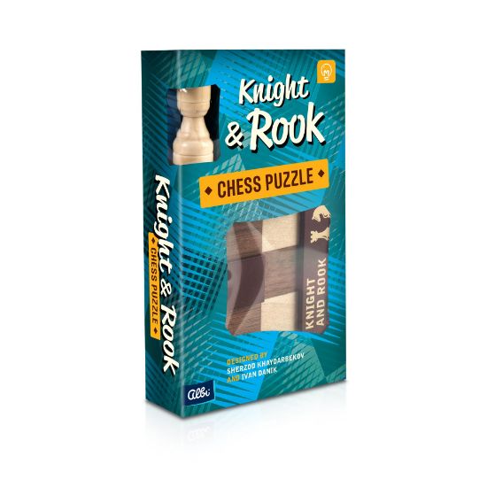 Obrázek Chess puzzle - Knight and Rook