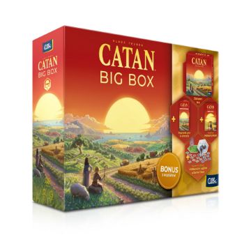 Zobrazit detail produktu - Catan - Big Box (redesign 2025) Obrázek Catan - Big Box (redesign 2025)