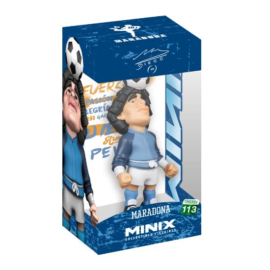 Obrázek MINIX Football Legends: Maradona - Life is Life warm up with shoelaces