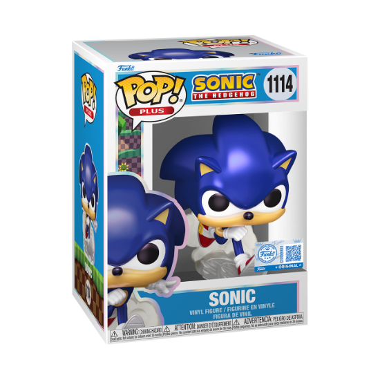 Obrázek Funko POP Plus: Sonic- Sonic(PRL)