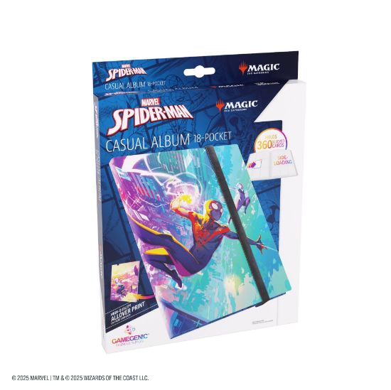 Obrázek Gamegenic: MTG Marvels Spider-Man 18-Pocket Album - Spider-Man/Spider-Gwen