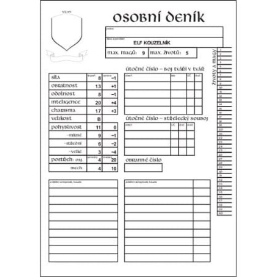 Obrázek Osobní deník pro Drd