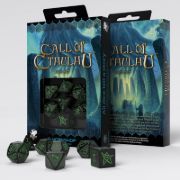 Obrázek Sada kostek Call of Cthulhu – modro-bílá