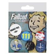 Obrázek Sada Placek Fallout (6 ks)