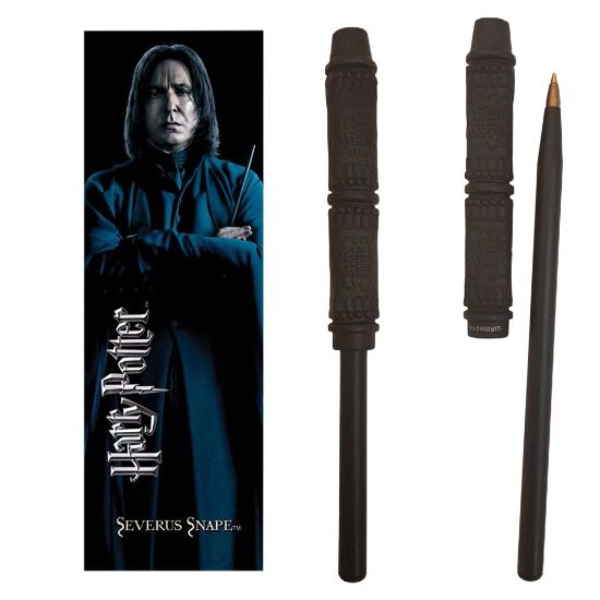 Obrázek Pero a záložka Harry Potter - Severus Snape