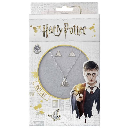 Obrázek Náhrdelník a náušnice Harry Potter - Relikvie smrti De Luxe