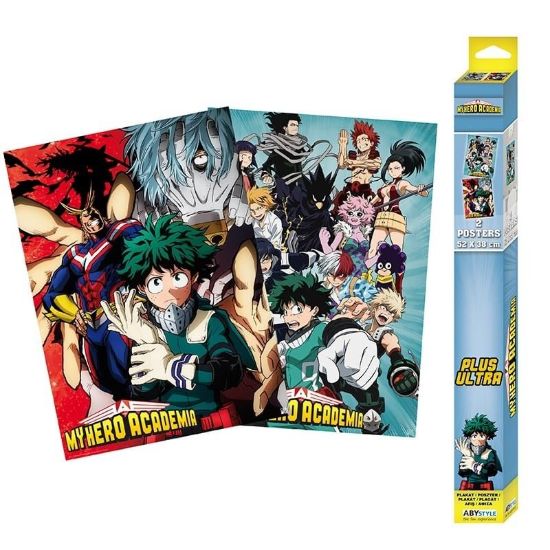 Obrázek Sada plakátů My Hero Academia - Artworks