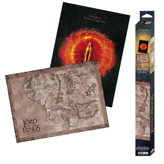 Obrázek Sada 2 plakátů Lord of the Rings