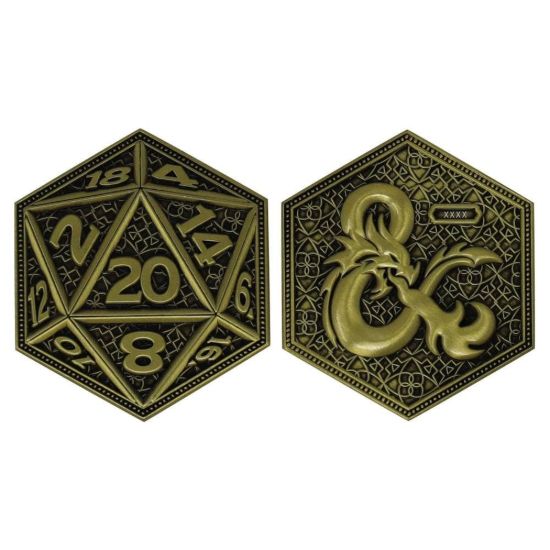 Obrázek Sběratelská mince Dungeons & Dragons D20