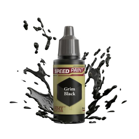 Obrázek Army Painter: Speedpaint Grim Black 2.0