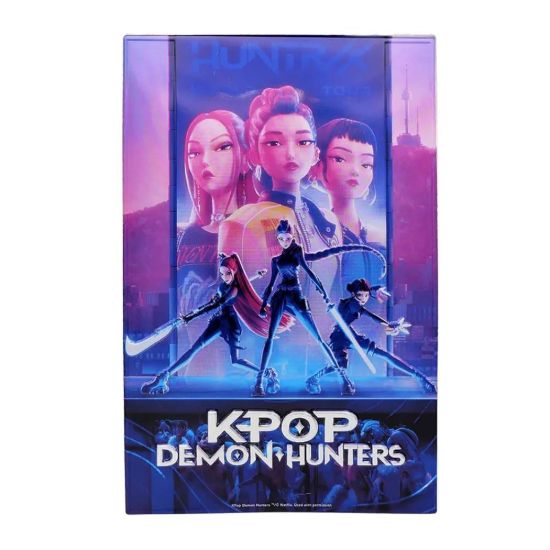 Obrázek Plechová cedule KPop Demon Hunters