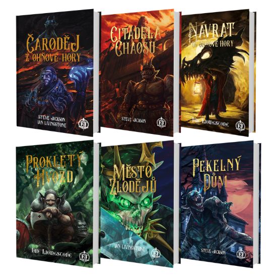 Obrázek Fighting Fantasy: sada knih v pevné vazbě
