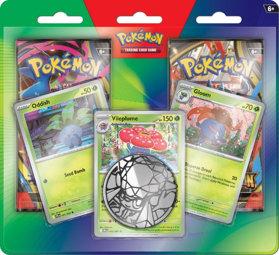 Obrázek Pokémon TCG: Enhanced 2-Pack Blister (Oddish/Vileplume/Gloom)