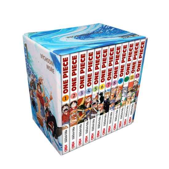 Obrázek One Piece 1-12 - Sběratelský box, část 1: Východní moře (12 knih)