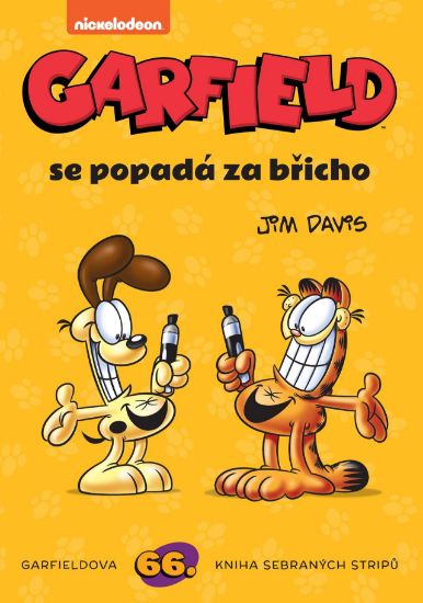 Obrázek Garfield -66- Garfield se popadá za břicho