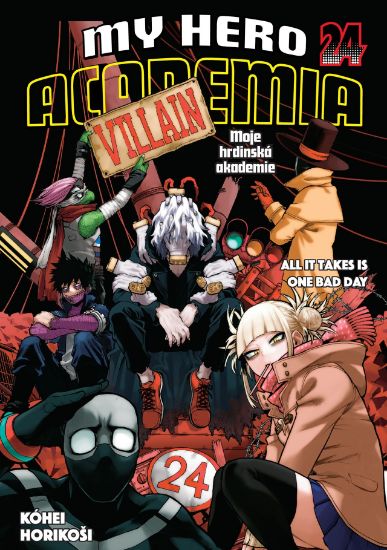 Obrázek My Hero Academia 24: All it takes is one bad day