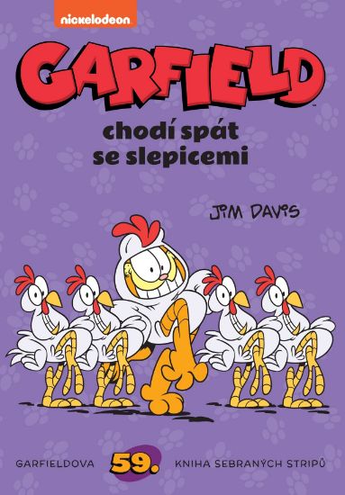 Obrázek Garfield -59- chodí spát se slepicemi
