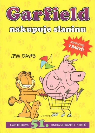 Obrázek Garfield -51- nakupuje slaninu