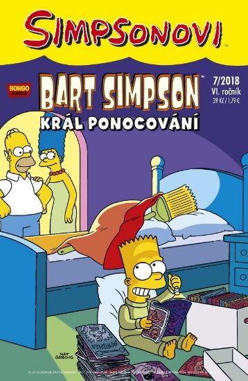 Obrázek Bart Simpson  59:07/2018 Král ponocování