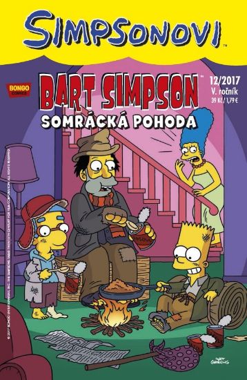 Obrázek Bart Simpson  52:12/2017 Somrácká pohoda