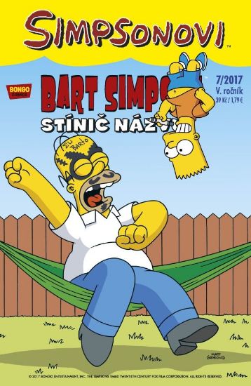 Obrázek Bart Simpson  47:07/2017 Stínič názvu