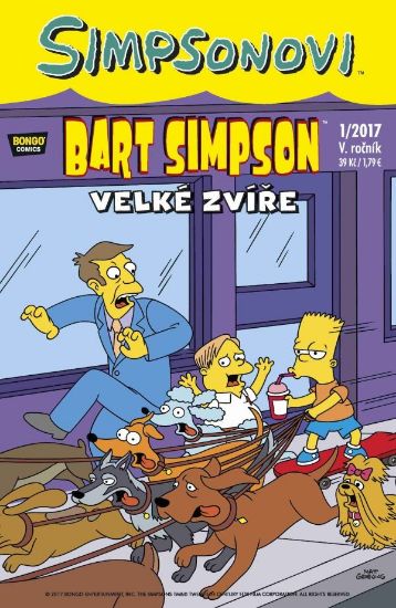 Obrázek Bart Simpson  41:01/2017 Velké zvíře