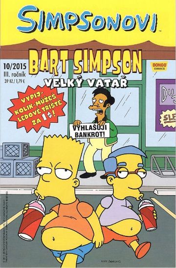 Obrázek Bart Simpson  26:10/2015 Velký vatař