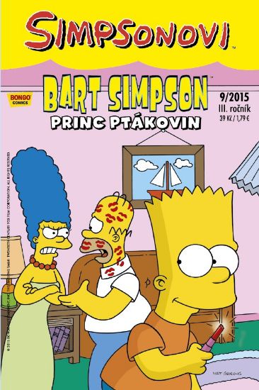 Obrázek Bart Simpson  25:09/2015 Princ ptákovin