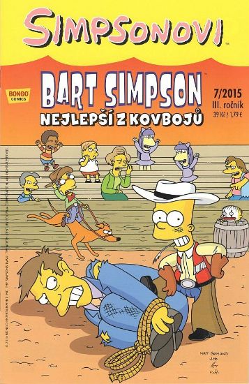 Obrázek Bart Simpson  23:07/2015 Nejlepší z kovbojů