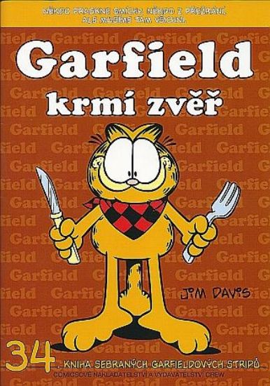 Obrázek Garfield -34- krmí zvěř