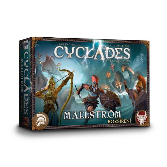 Obrázek Cyclades: Legendární edice - Maelström rozšíření  (Cyclades: Legendary Edition - Maelström expansion CZ)