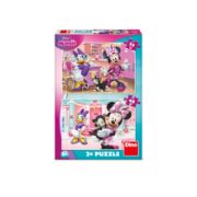 Obrázek Puzzle Minnie a Figaro 24+48 dílků