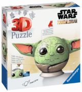 Obrázek Puzzle-Ball Star Wars: Baby Yoda s ušima 72 dílků