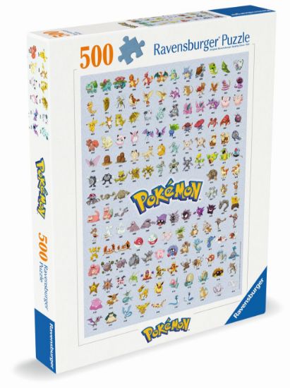 Obrázek Prvních 151 Pokémonů 500 dílků