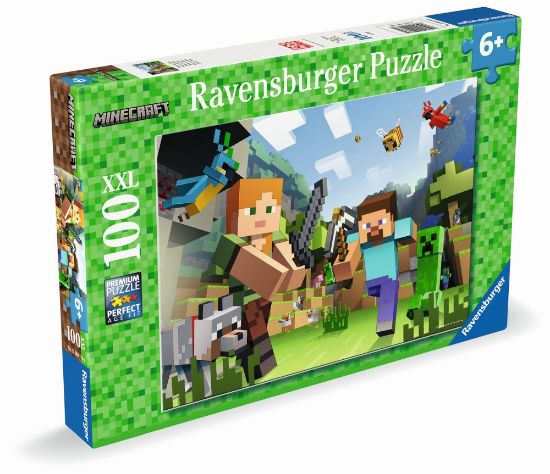 Obrázek Minecraft 100 dílků