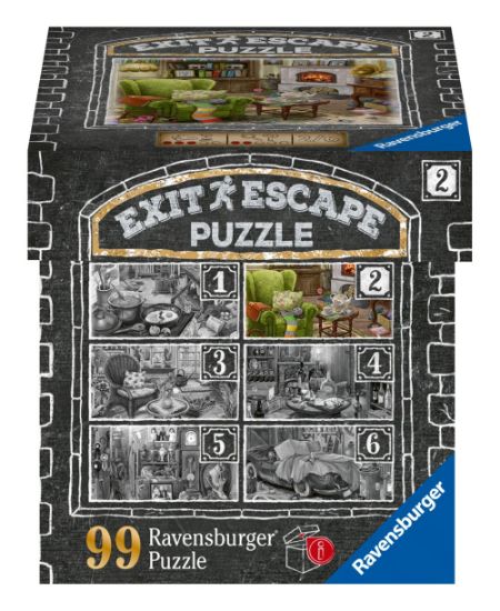 Obrázek Exit Puzzle: Obývací pokoj 99 dílků
