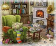 Obrázek Exit Puzzle: Obývací pokoj 99 dílků